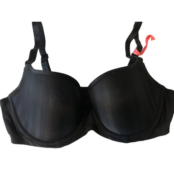 Cleo by Panache Biustonosz Lexi 65E/30E Black Balconnet Bra - Picture 2 of 4